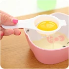 1X пластиковый разделитель для яиц, просеиватель белого желтка, домашняя кухня, шеф-повар, обеденный прибор для кухни, инструменты для разделения яиц