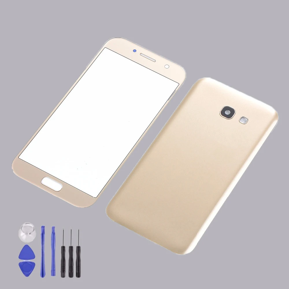 Стеклянный корпус для Samsung Galaxy A3 2017 A320 A320F ЖК передняя Сенсорная панель Сенсорный