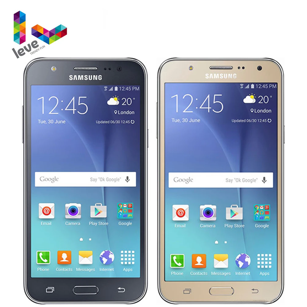 Оригинальный разблокированный Samsung Galaxy J5 SM J500F Dual SIM мобильный телефон 1 5 Гб