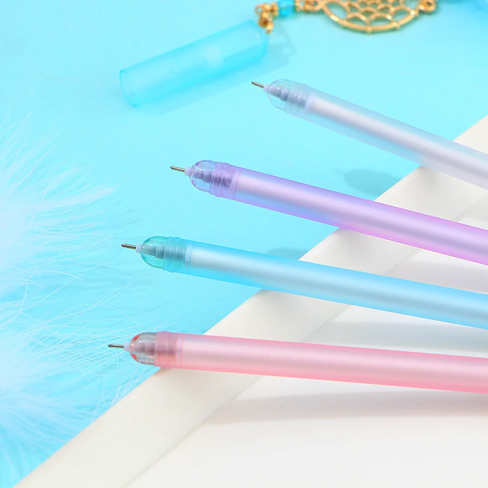 1 шт. гелевая ручка каваи Ловец снов перо 0 5 мм нейтральные ручки для школьниц