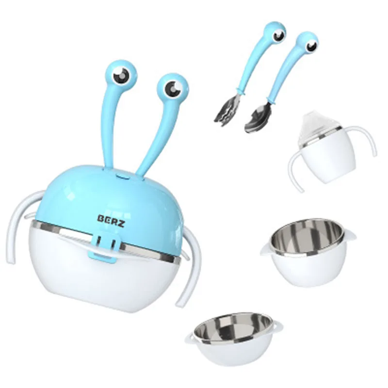 

304 детская посуда из нержавеющей стали с рисунком из мультфильма