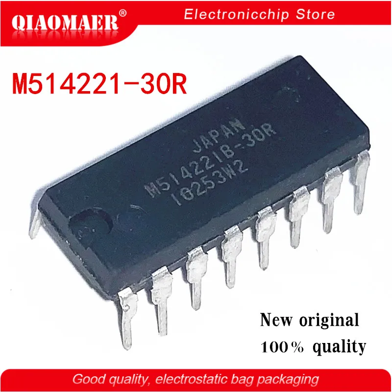 

10pcs/lot M514221 DIP M514221B M514221B-30R DIP-16 new and original IC