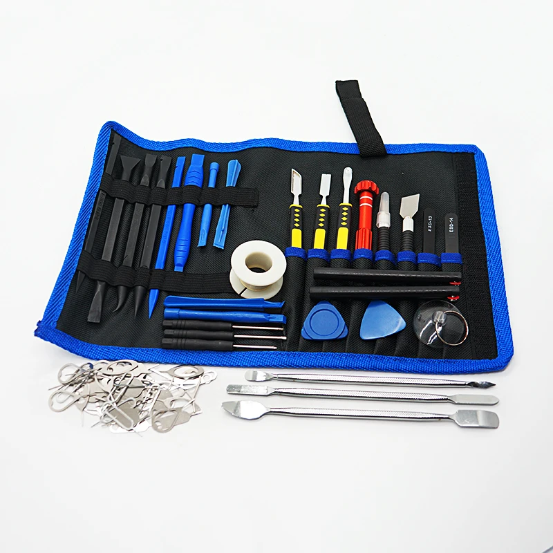 

Mobile Phone Repair Tools Kit Card Pin + Split Screen Bar+Wire + 8Pcs 17Pcs Opening tools + 3pcs Opening Crowbar Tool