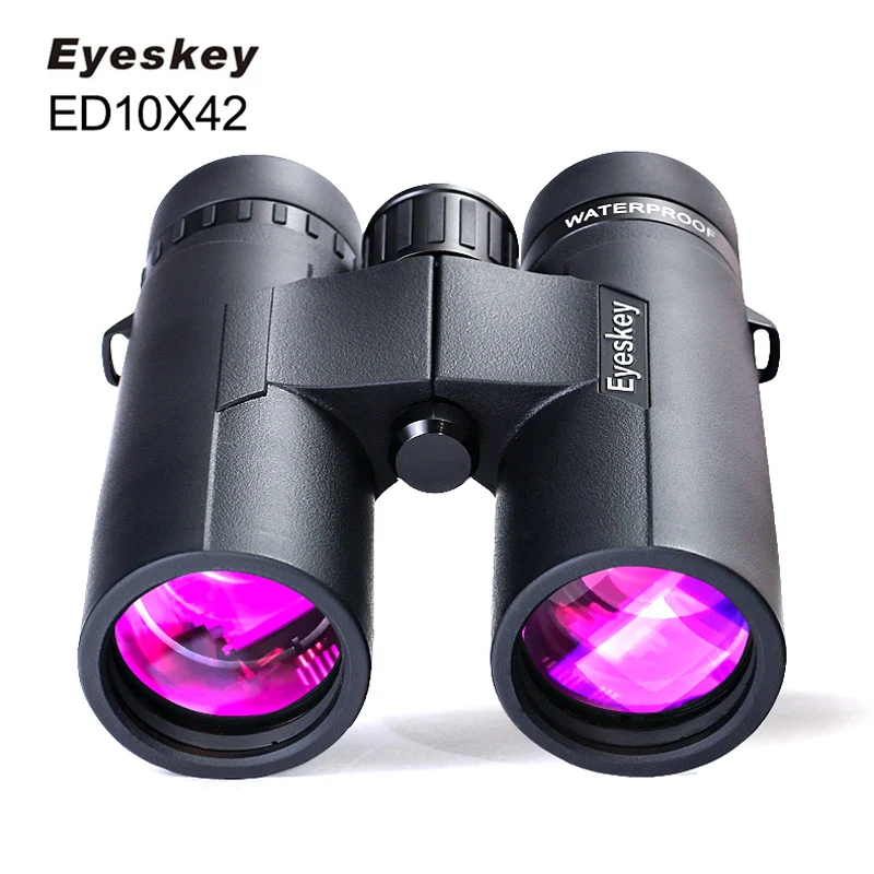 

Eyeskey High Definition 10x42 ED Lens Binoculars Super Multi-coated Waterproof Spyglass Telescope HD For Camping Hunting Scopes