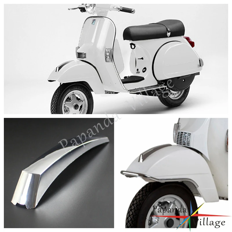 Хромированный брызговик Papanda для мотоцикла из АБС украшение переднего крыла