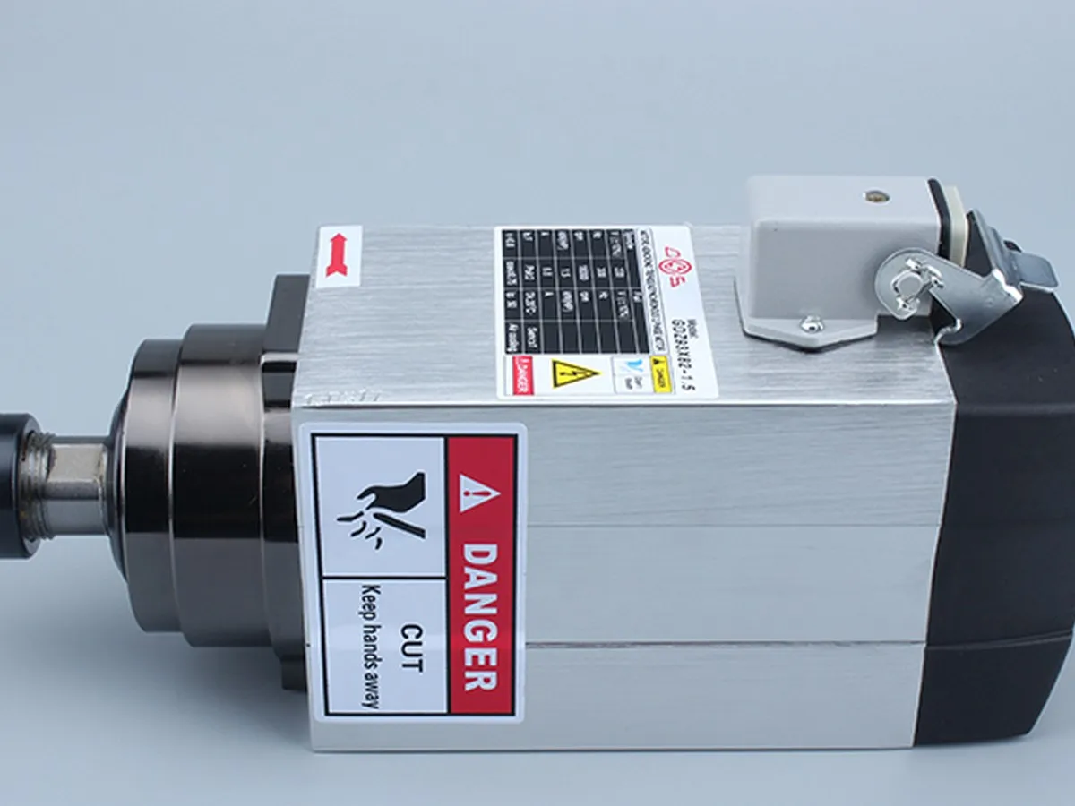 1 5 кВт шпиндель с воздушным охлаждением ER20 18000 об/мин 93*82 мм AC220V/380 В Высокая