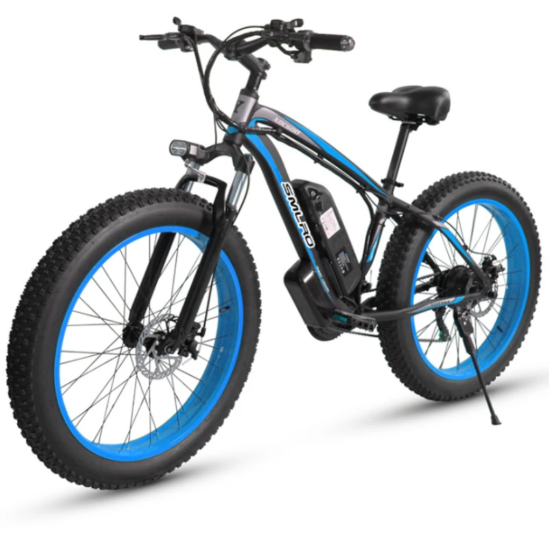 Verkaufen Elektrische Fahrrad Erwachsene 1000W 48V15Ah Lithium-Batterie 26 Zoll Elektrische Bike 4,0 Fett Reifen Snowmobile Strand Ebike