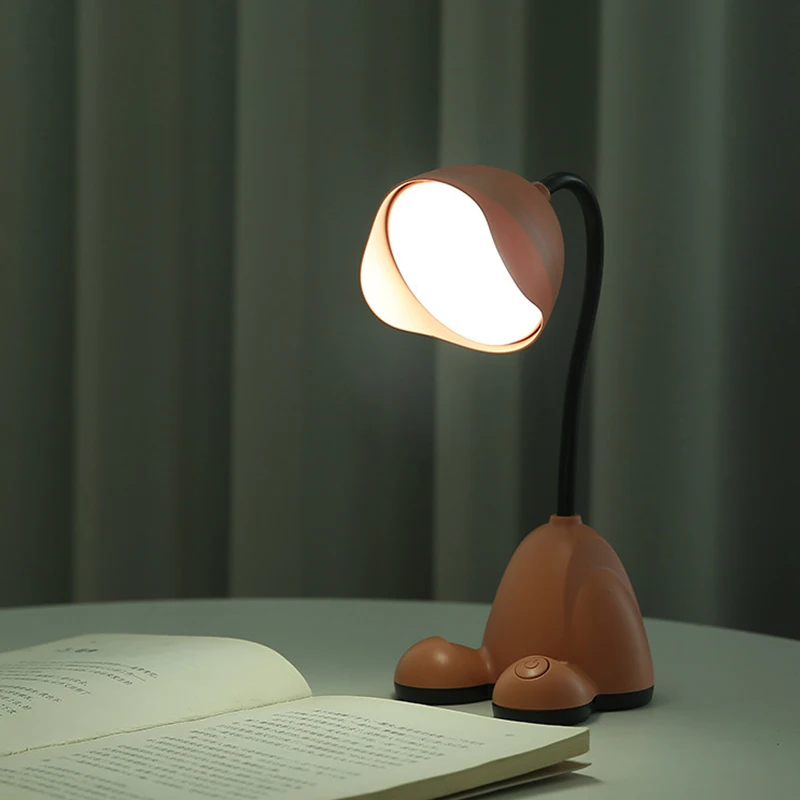 

Modern Table Lamp For Reading Kids Children LED Desk Lamp USB Flexible Eye Protection Bedroom Night Light Plug-In Models