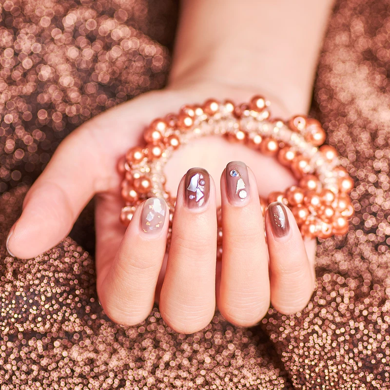 T TIAO CLUB Гель лак для ногтей 8 мл полупрозрачный белый розовый отмачиваемый Маникюр