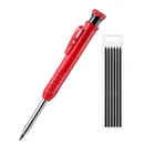 LTZFTL твердый плотничный карандаш с 6 стержнями Встроенная точилка с глубоким отверстием механический карандаш деревообрабатывающий стробоскоп