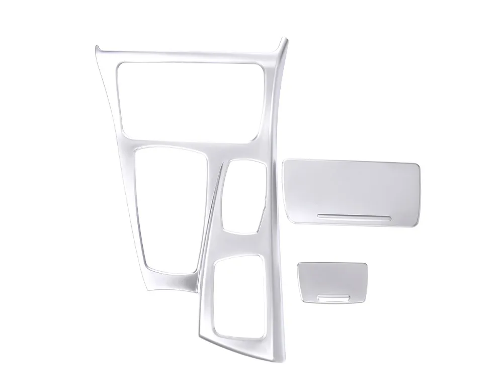 

Car Interior Modification ABS Chrome Center Console Gear Shift Shift Cover Trim For BMW 5 Series F10 2014-2017 520li 525li 530li