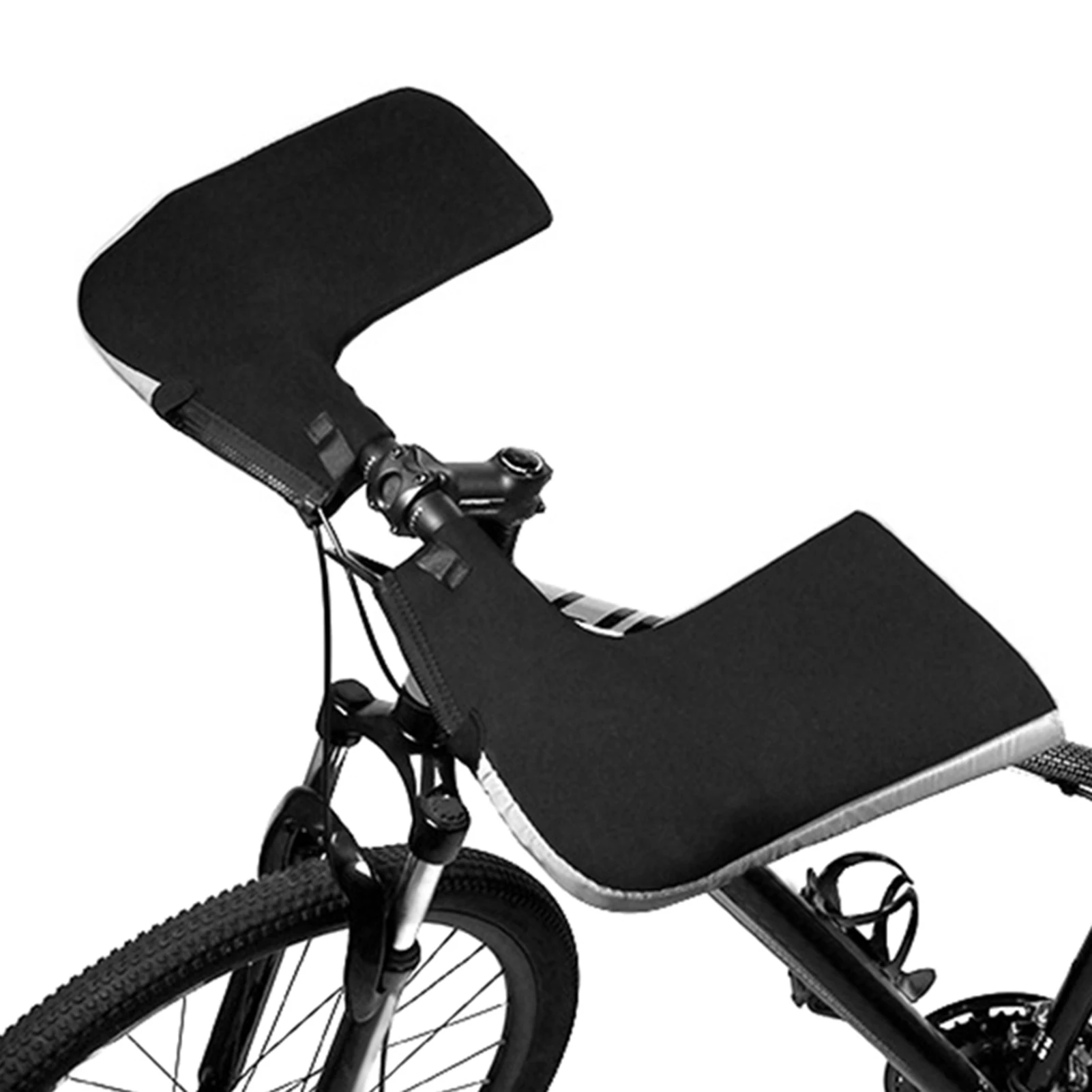 

Bike Handlebar Mitts Cold Weather Cycling Mountain Bike Handlebar Mittens Windproof MTB Bicycle Bar Warmer Covers Bike