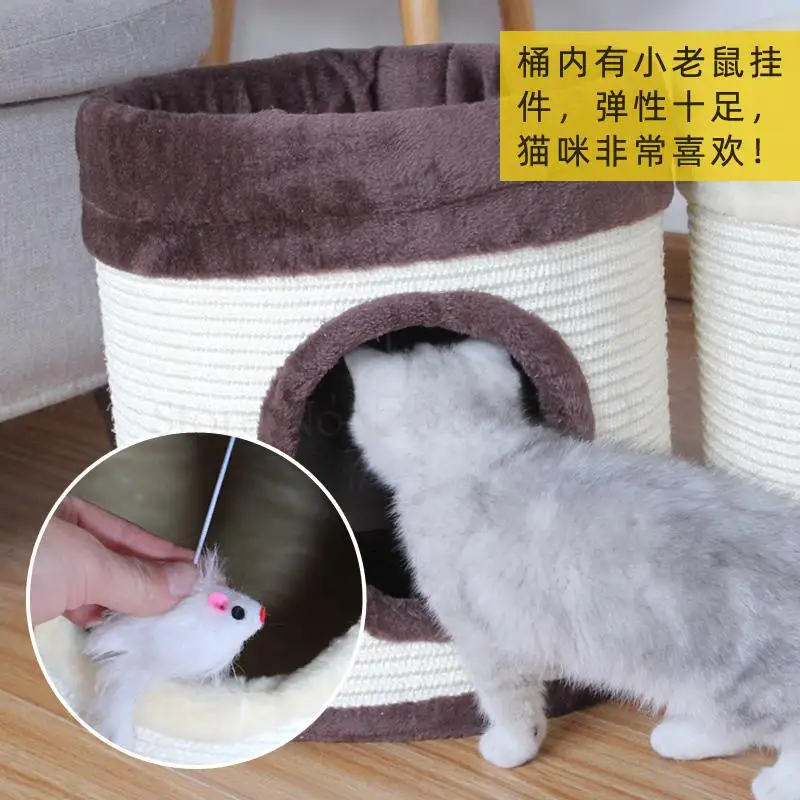 Маленькая Рамка для скалолазания с кошачьим гнездом игрушка выхода кошки
