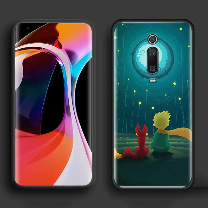 

The Little Prince Case For Xiaomi MI 8 9 SE 9T Pro Note 10 Lite Poco X3 NFC X2 A1 A2 F1 Phone Back Cover Coque