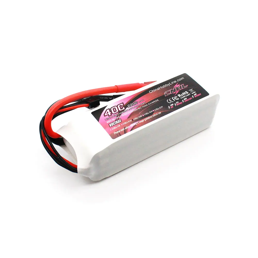 2 шт. CNHL 2200 мА/ч 14 8 V 4S 40C Lipo Батарея для самолета вертолета Jet Edf WithT штепсельной