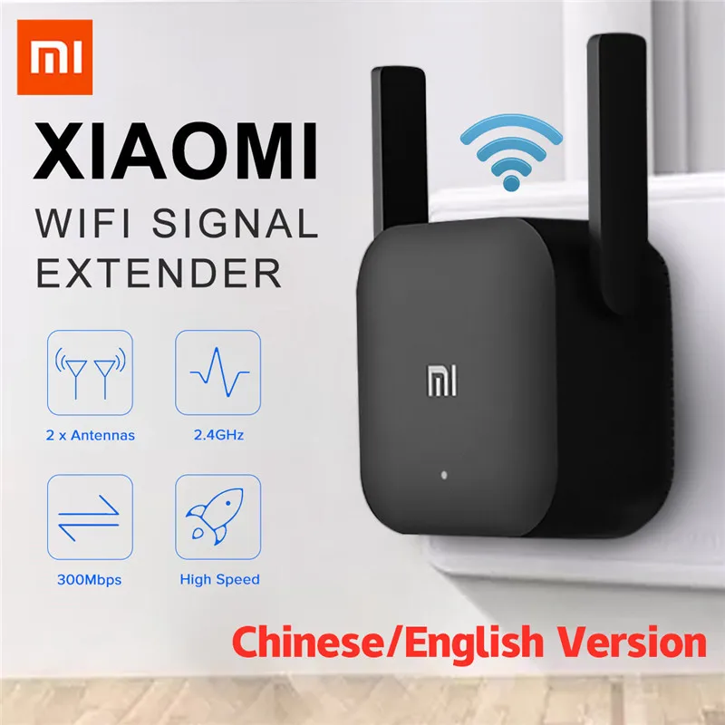 Xiaomi Wi Fi усилитель Pro маршрутизатор 300 Мбит/с 2 4G повторитель беспроводной