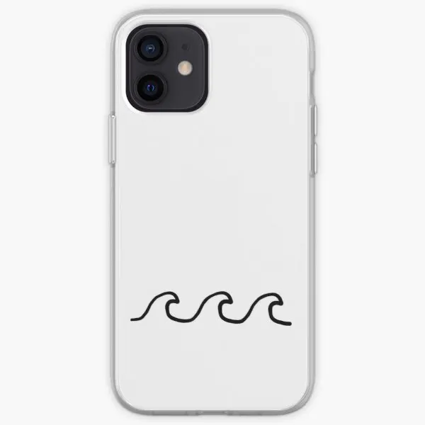 

Волнистый телефонный чехол для iPhone 6, 6S, 7, 8 Plus, 11, 12, 13 Pro Max, Mini, X, XS, XR, Max, 5 ярких цветов, Модный мягкий чехол с рисунком, аксессуары