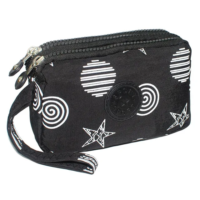 Модные женские бумажники тканевый холщовый кошелек на молнии Карманный Кошелек