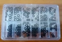 assortment of waterproof rubber o ring mixed round flat gasket for big watch crown repair w5512