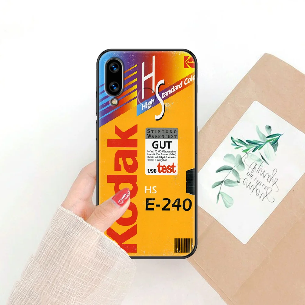 

Fashion Kodaks Phone case For Huawei Honor 6 7 8 9 10 10i 20 A C X Lite Pro Play black painting prime art funda pretty shell