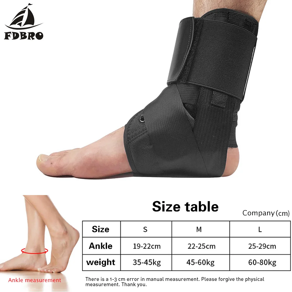 FDBRO эластичный бандаж для защиты ног от Sprain уменьшает отеки ачиллес Tendonitis | Спорт
