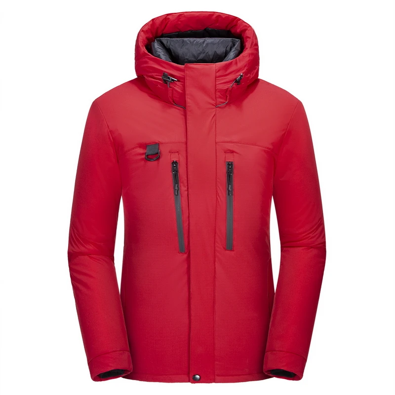 2019 новая зимняя куртка мужская Высококачественная теплая Толстая парка верхняя