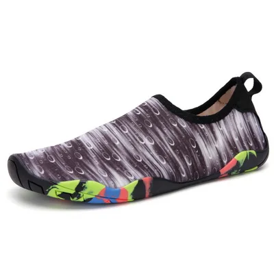 see chart Aqua shoes/Летняя обувь; Мужские дышащие пляжные тапочки; обувь для взрослых; женская обувь для плавания; носки для дайвинга; Tenis Masculino - Цвет: see chart
