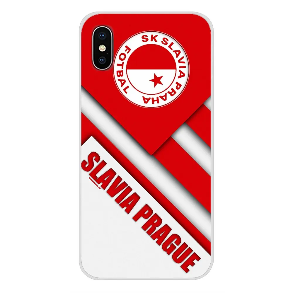 Прозрачный чехол дизайн Sk Slavia Praha Чешский для huawei G7 G8 P7 P8 P9 P10 P20 P30 Lite Mini Pro P Smart Plus
