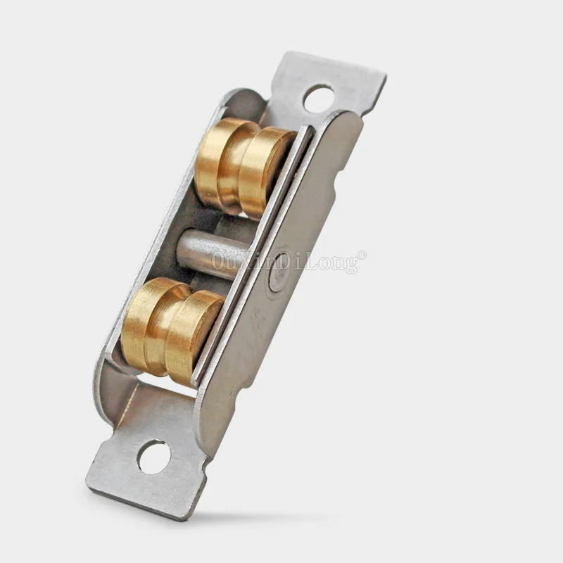 4PCS 88 Type Plastic Steel Door Window Silent Copper Groove Wheel Sliding Fittings Glass Rollers GF6 |