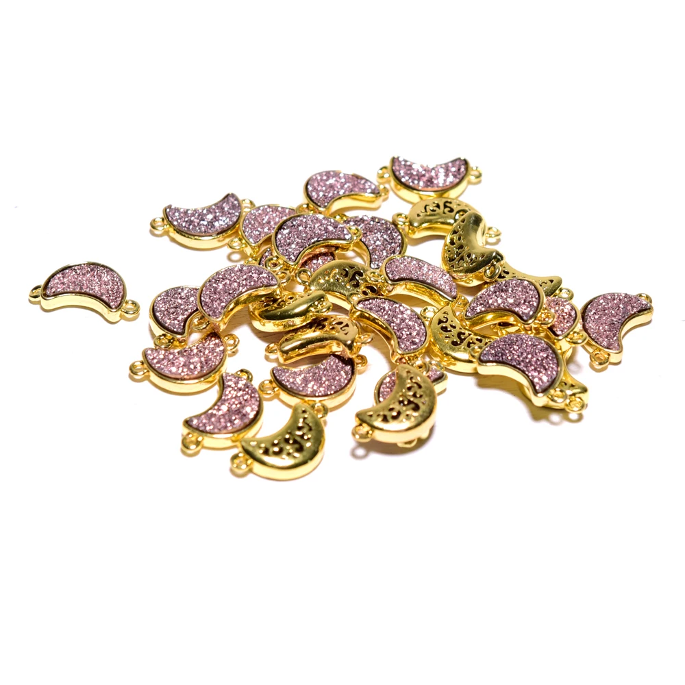 Оптовая продажа инкрустация Непал Луна Бусы украшение кулон для изготовления