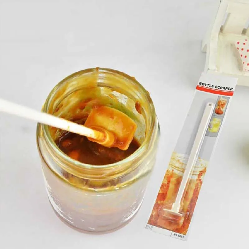 Силиконовый шпатель для соуса Кетчуп бутылка кухонные лопатки для выпечки кондитерских изделий торт тесто длинной ручкой модель скребок Инструмент