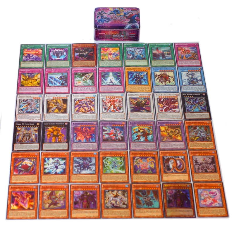 Takara Tomy Yu Gi Oh английские игровые карты дети играть в коробке Япония игра юджиох карты для коллекции 42 шт