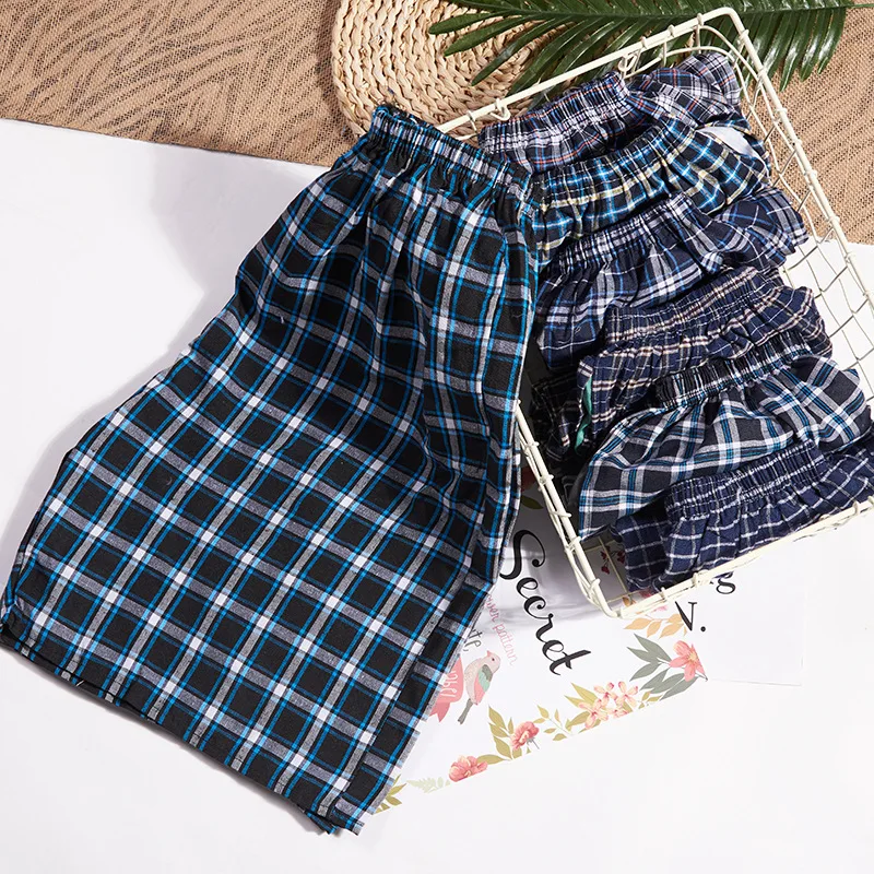 Шорты мужские хлопковые свободного покроя повседневные бермуды с завязкой на