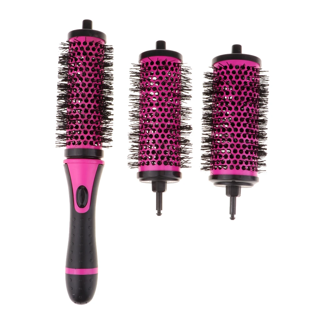 

Detachable Round Barrel Brush Hair Roller Professional Salon Styling Brush