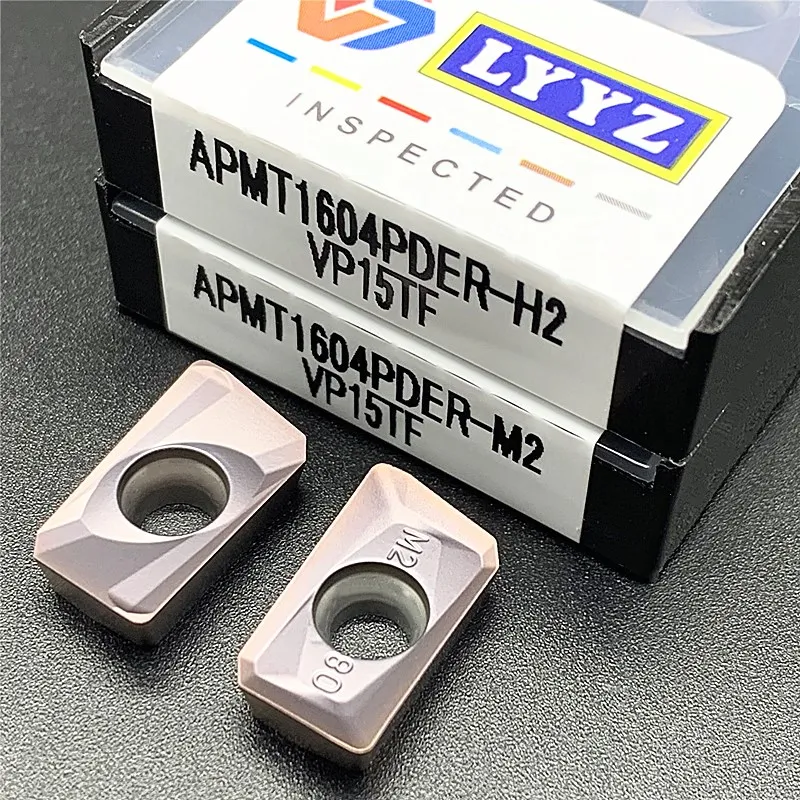 10 шт. APMT1604 PDER M2 H2 LY15TF карбидная вставка токарная фреза фрезеровочные инструменты