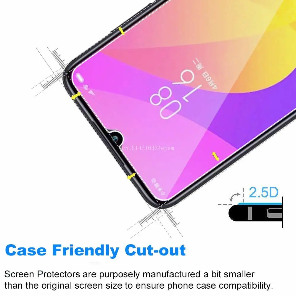 2 шт. 9H HD Защита экрана для Xiaomi Mi 9 закаленное стекло T Mi9 SE защитное на Xiomi CC9 пленка