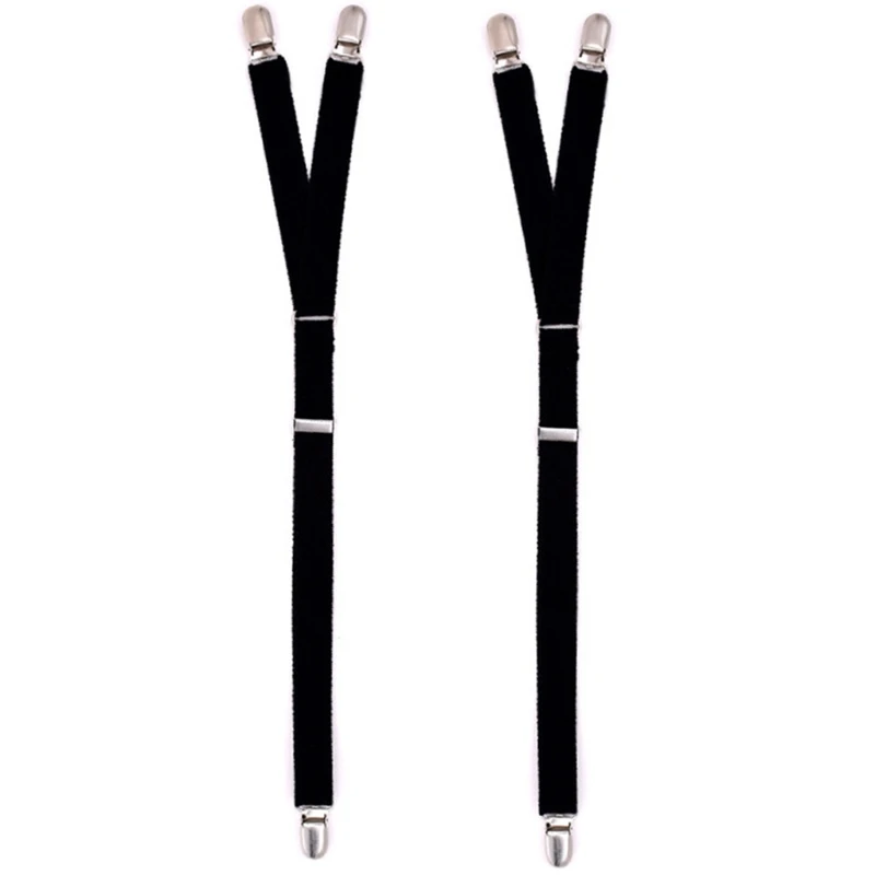 K3NF 2 шт./компл. Y образные Эластичные подтяжки для ног ремешок рубашки не