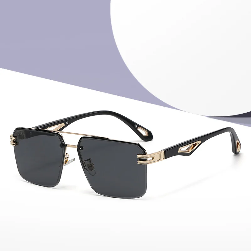 

Luxury Men Designer Square Sunglasses Glamour Classy Mens Fashion Sun Glasses Stylish Vintage Sunglass UV400