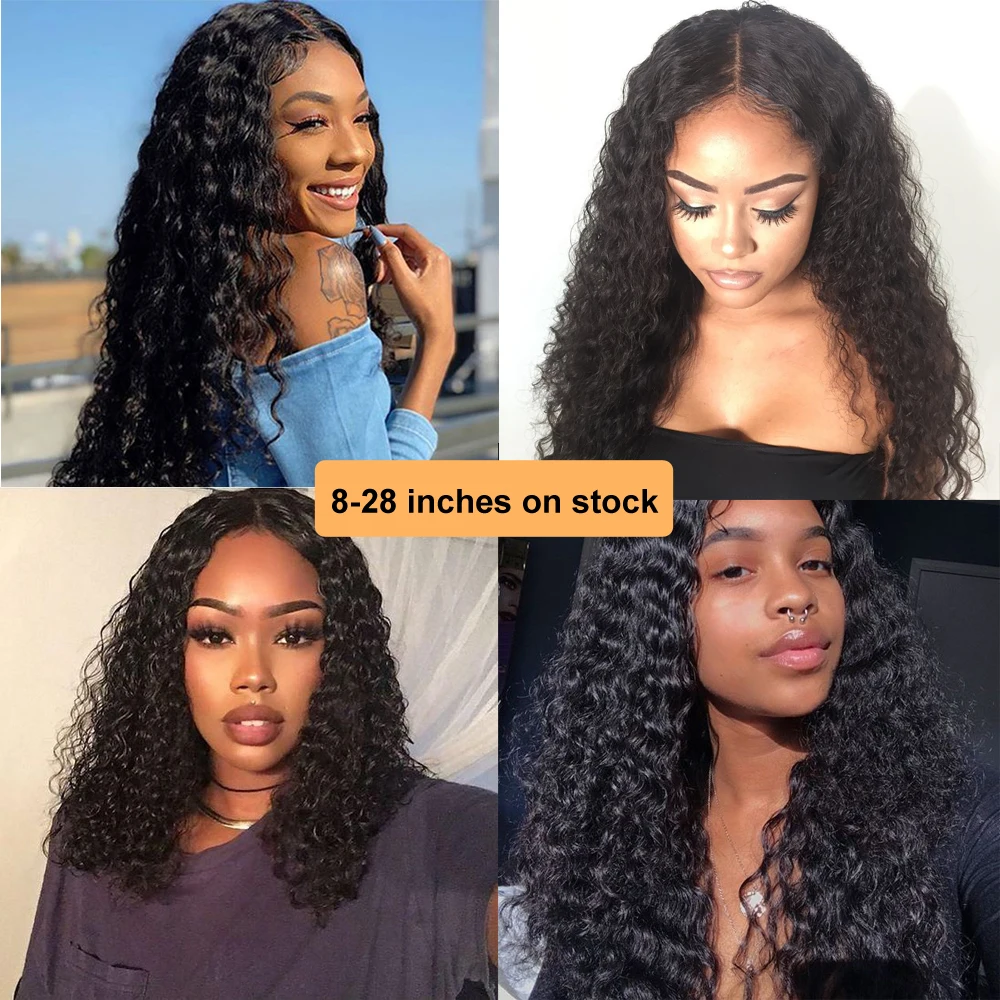 

Deep Wave Hair Brazilian Virgin Hair 30inch Human Hair For Women Natural Color Long Hair Remy Extensions Human Hair Bundles