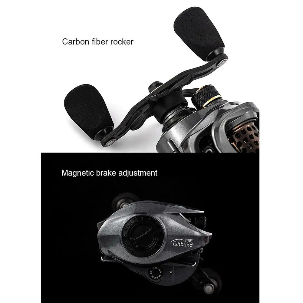 Низкопрофильная катушка GloryStar микро материал для воды углеродный ультра