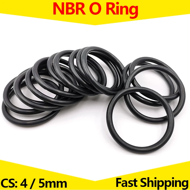 

WD CS 4mm 5mm OD 12mm - 270mm Nitrile Butadiene Rubber NBR Sealing Ring Repair Skeleton Oil Seal Gasket O Ring Seal Washer
