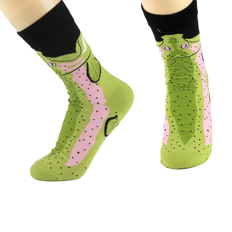 10 Pairs 30 Style Casual Men Socks Fashion Design Plaid Colorful Happy Business Party Dress Funny Woman Cotton Socks Gift