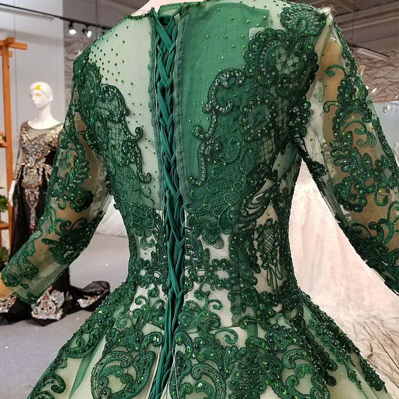 LS124710 зеленые платья для матери невесты свадебной вечеринки с бусинами и