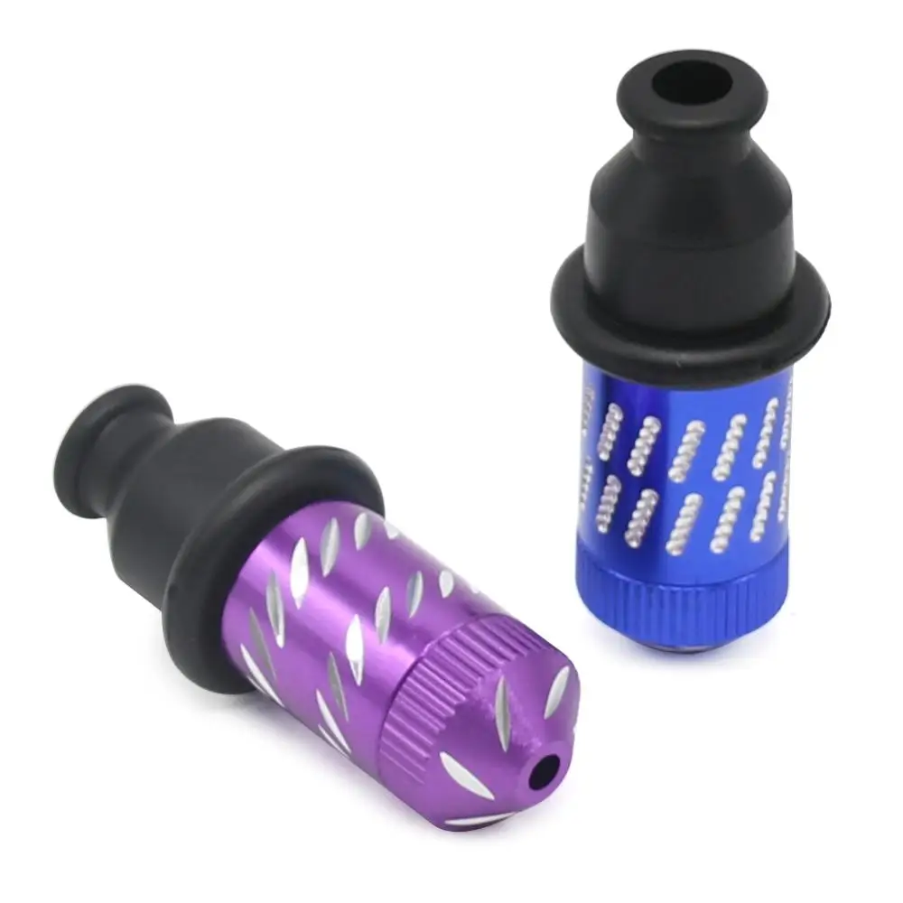 1Pc Rubber Mouth Metal Smoking Pipe Mini Snuff Bottle Tobacco Weeds wholesale Portable Accessories 4 Style | Дом и сад