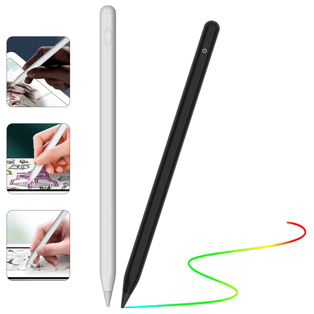 Магнитный активный стилус емкостный перезаряжаемый портативный планшет для