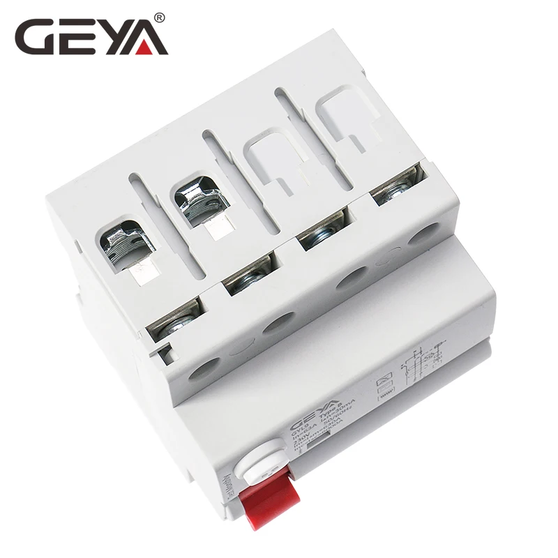 GEYA GYL9 Магнитный B Тип RCCB автоматический выключатель остаточного тока постоянный