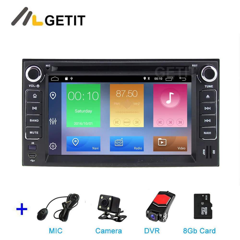 DSP Android 9 автомобильный dvd-плеер для KIA Ceed SORENTO SPORTAGE SPECTRA SEDONA STAR CARNIVAL CERATO CARENS с gps Радио BT WiFi - Цвет: DSP 2G CAM DVR SD