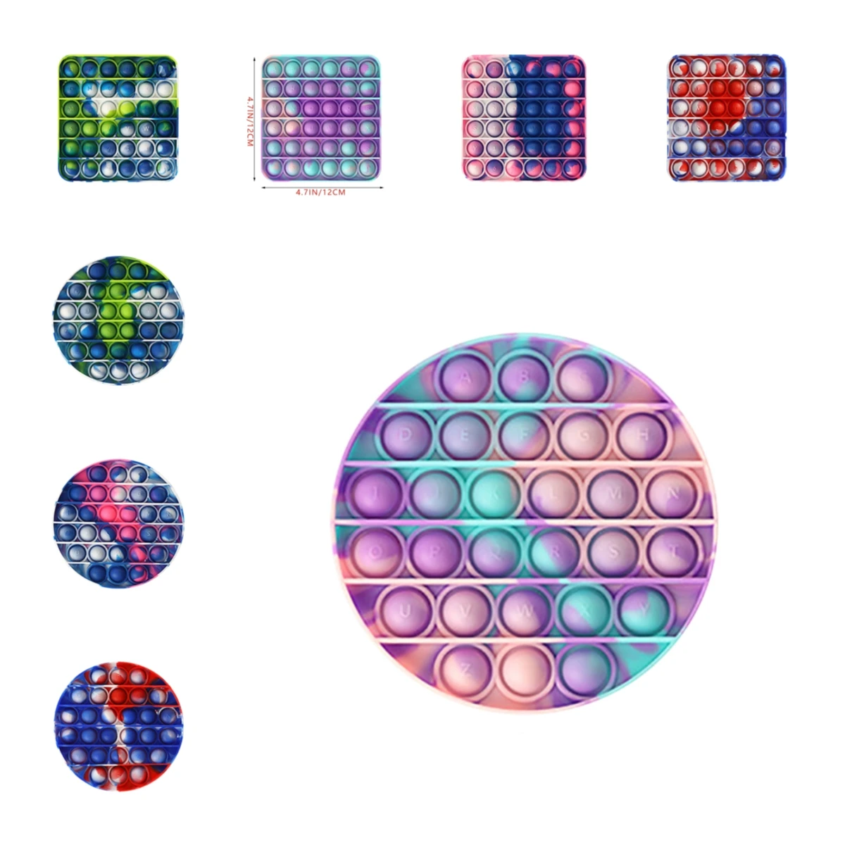 

Pop It Fidget Toys Reliever And Increase Focus Soft Anti-stress Toy Fidget Simple Dimple Toy Sensory Educational Toy Антистресс#