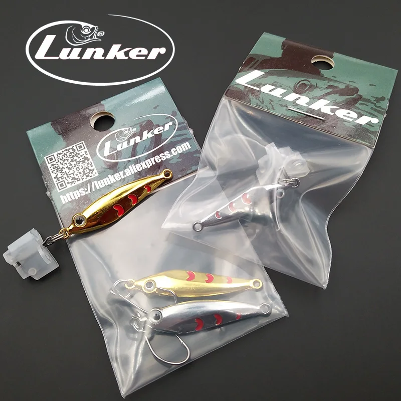 Металлический джиг Lunker onshore 3 г 4 5 маленькая приманка для ловли форели креветки