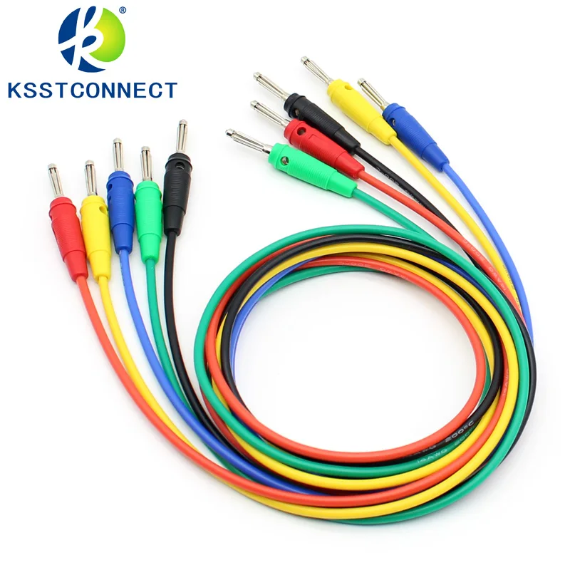 TL136 5 шт. мультиметр ручка удлинитель с 4 мм банановой вилкой 14 AWG фотокабель пять